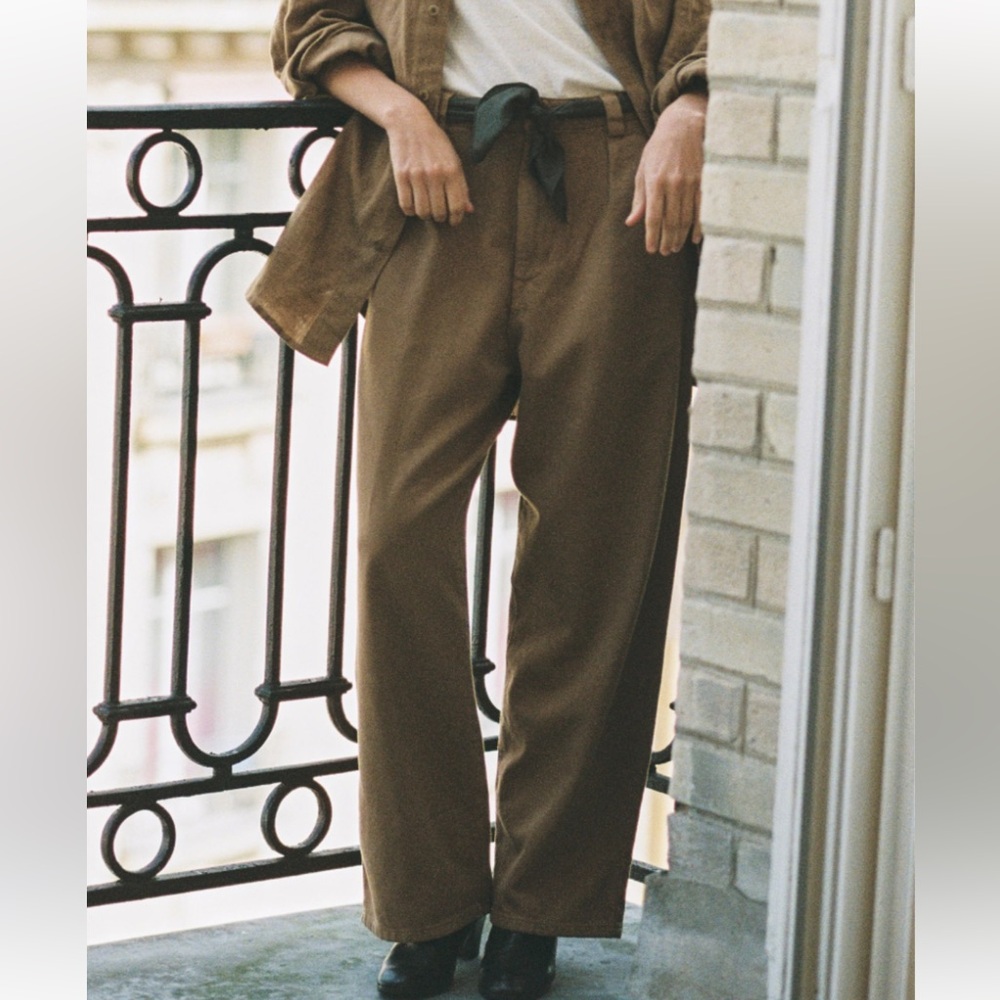 Ozma of California Field Pant, Khaki $278 XS